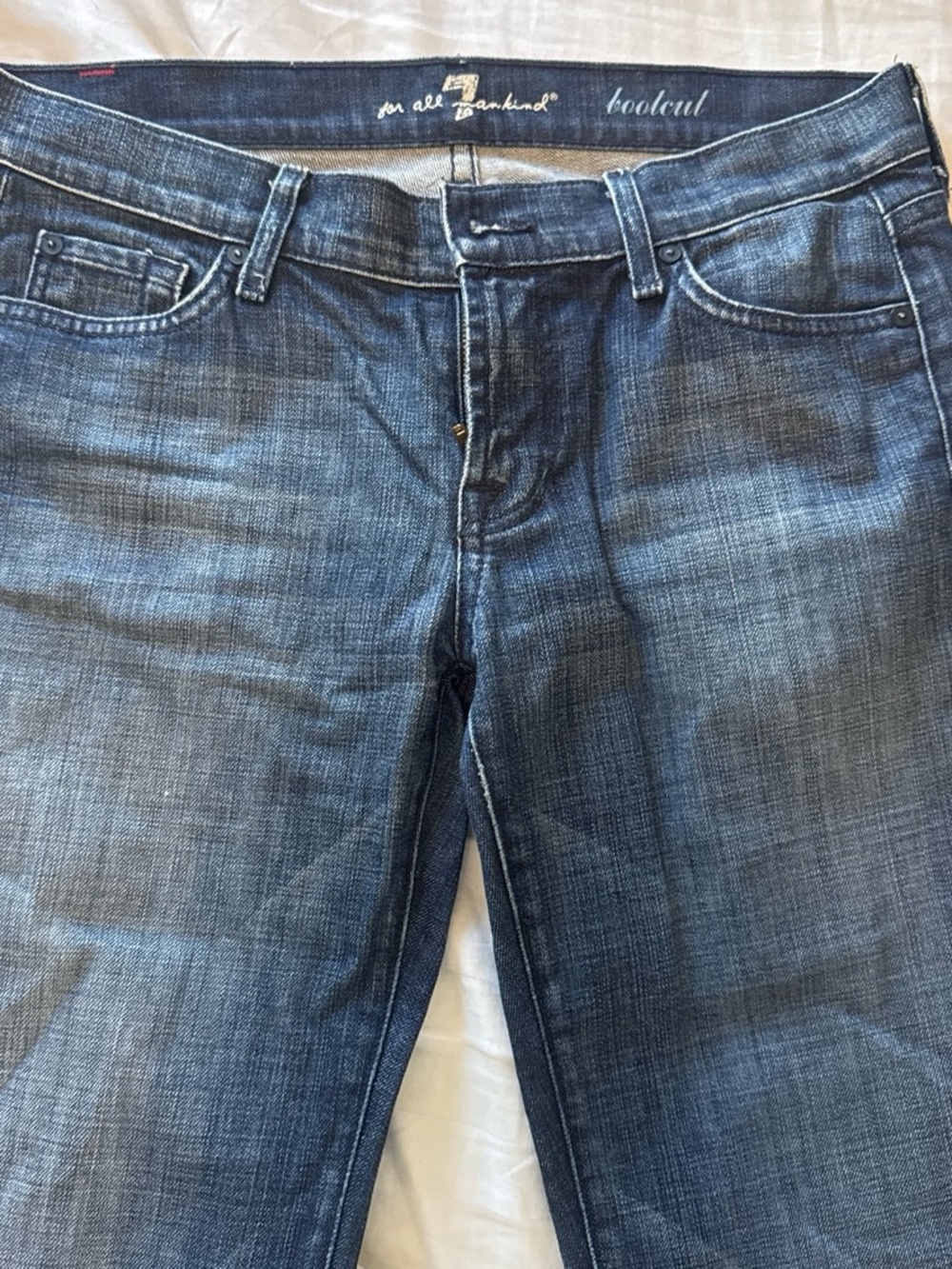7 For All Mankind Women’s Low Rise Bootcut Jeans